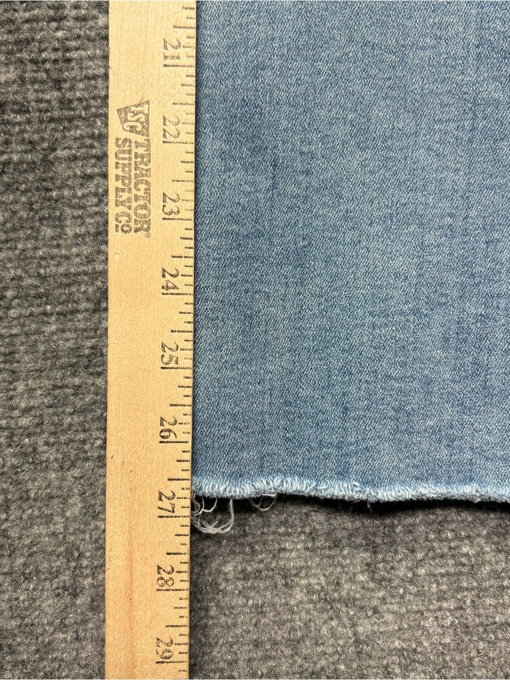 Mother Jeans Womens 25 Blue Hustler Ankle Fray in Au Revoir USA Made Stretch - Picture 10 of 14